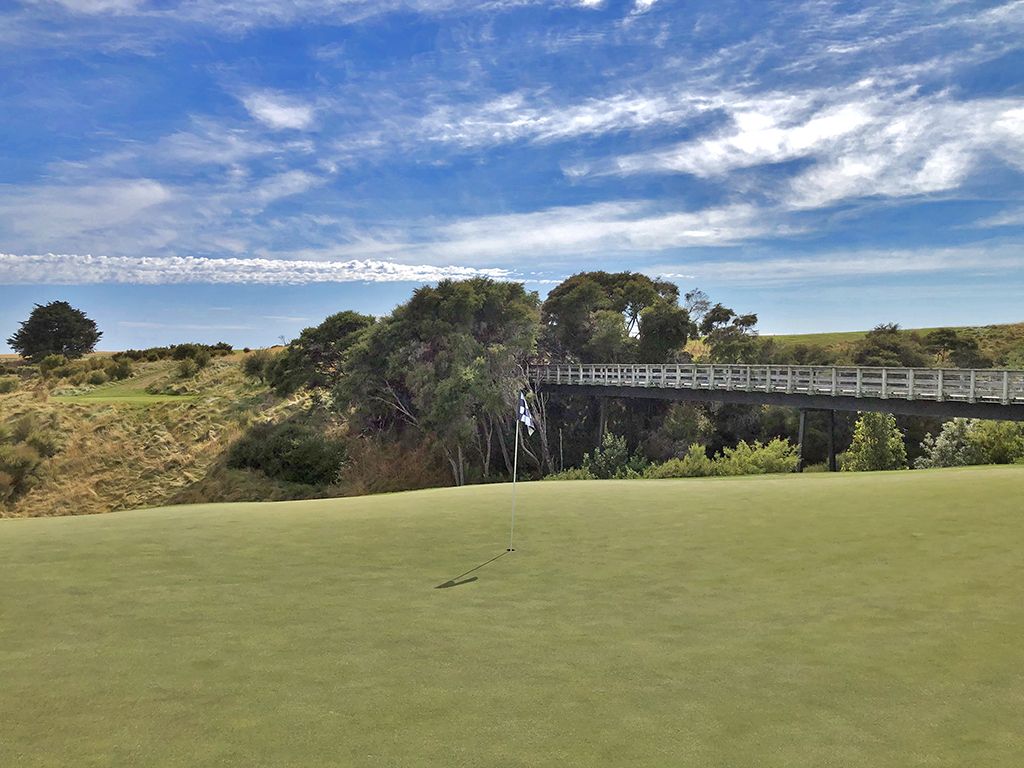 8th Hole at Cape Kidnappers Golf Course (182 Yard Par 3)